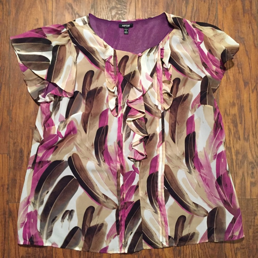 Apt. 9 Floral Blouse